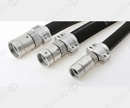 Drehgelenke DG 25 SS, DG 38 SS, DG 50 SS mit Schlauchleitung