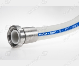 ElaSil ELS 38 mit DIN 11851 Schlaucharmatur, TOTRAUMFREI verpresst