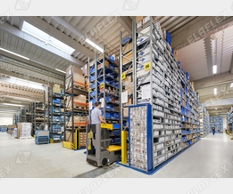 ELAFLEX Hamburg, Schmalganglager für Kleinteile – Bild 2
