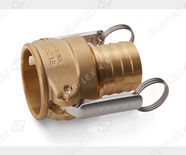 Camlock Hebelarm-Schlauchstutzen AMK-St 50 Ms (Messing)
