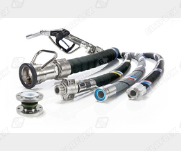 Elaflex hose assemblies, nozzles and Rubber Expansion Joints for the chemical industry