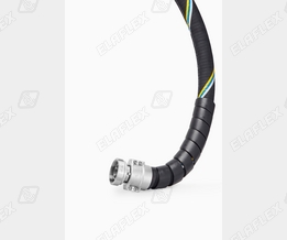 Fluorflex FXD Universal-Schlauchleitung mit Knickschutzspirale KSS