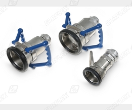 Adapter-Kupplungen für "GW-G" (Gerätewagen Gefahrgut der Feuerwehr) nach DIN 14555-12: