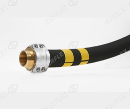 HD 50 Mineralöl-Trommelschlauch, VC 50-2" Spannloc Vaterverschraubung