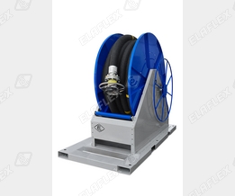 Schlauchtrommel mit manuellem Rückholsystem blau, TW 100, DDC-M 100 SS