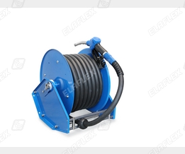 Schlauchtrommeln mit Rückholfeder-System, ZVA Slimline 2 blau