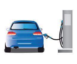 Icon / Clipart<br />Tankstelle Zapfventil & Schlauch Tanken