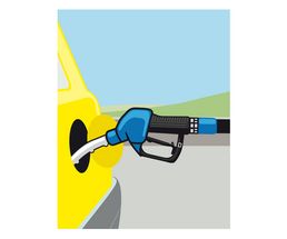 Icon / Clipart<br />Tankstelle Zapfventil & Schlauch Tanken