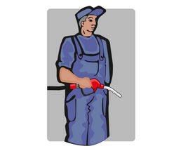 Icon / Clipart<br />Tankstelle Service