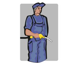 Icon / Clipart<br />Tankstelle Service