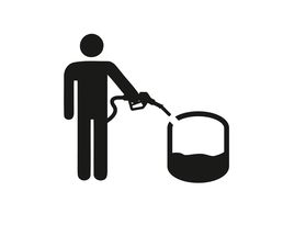 Icon<br />Betankung (GR) mit Gasrückführung