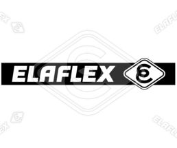 ELAFLEX Logo in Schwarz