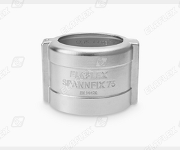 Spannfix safety clamps SX 75 SS of stainless steel