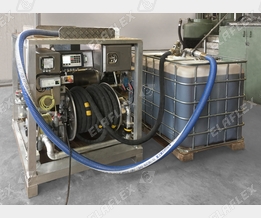 Schmierölanlage-Modul zur IBC Entleerung/Befüllung