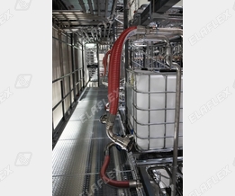 IBC-Beladung und Entladung