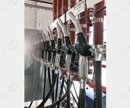 Befüllungsanlage für Spezial-Benzine