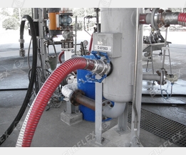 Entladung Methanol