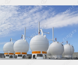 Oasis BV708, 1" Kugelhähne, Isolierventile, CNG tanks