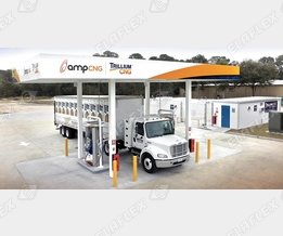 Oasis Zapfventile an CNG-Tankstelle