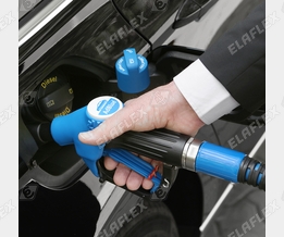 Urea solution filling of a car: ZVA AdBlue LV