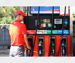 Tankstelle in Singapur