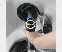 ZVA Slimline 2, filler inlet, Diesel refuelling