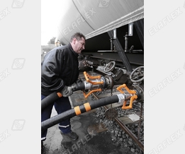 L.P. Gas rail tanker