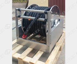 Tankwagen-Schlauchtrommel, made by Elaflex Italia