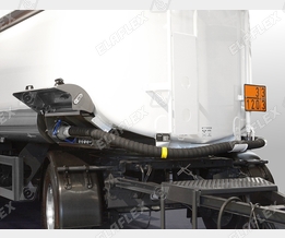 Verbindungsleitung Tankwagen zu Anhänger: LTW Schlauchleitung, DDC-Trockenkupplung
