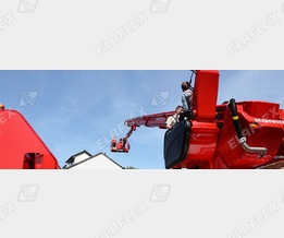 TW-Schlauch für Feuerwehr-Löschfahrzeug mit extrem langem Teleskop-Kran