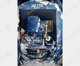 Tankcontainer in der Antarktis: HD-LT Schlauchleitung, ZVF 25 LT Zapfventil
