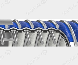 Construction of ELAFLEX composite hoses type FWS