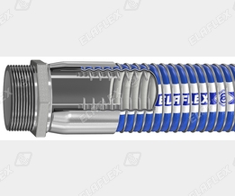Construction of ELAFLEX composite hoses type FWS