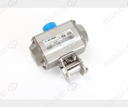 Oasis BV701 Ball Valve, with air torque actuator AT101, for CNG